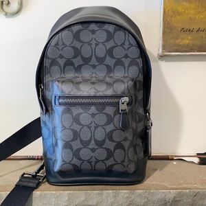 Small coach backpack